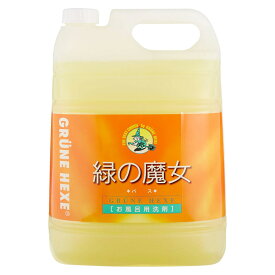 洗剤 浴槽 緑の魔女 お風呂 液体洗剤 クリーナー 中性 バス業務用 5L ミマスクリーンケア【iris_dl03】