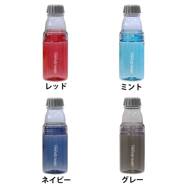 楽天市場 P10倍 24日4h限定19時 グーテン セパレートウォーターボトル 水筒 スポーツ ランチ アウトドア おしゃれ サブヒロモリ レッド ミント ネイビー グレー D B アイリスプラザ 楽天市場店