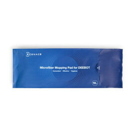 エコバックス使い捨てクリーニングモップ（10枚）T9／T9＋／T8／T8 AIVI／T8＋／N8PRO／N8PRO＋／N8＋用 D−MM10−2027エコバックス ロボット掃除機 お掃除ロボット ディーボット モップ パッド 水拭き 水洗い 交換用 純正 ECOVACS