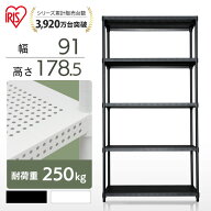 【公式】スチールラック メタルラック カラーメタル パンチングラック R-P9018J アイリスオーヤマ