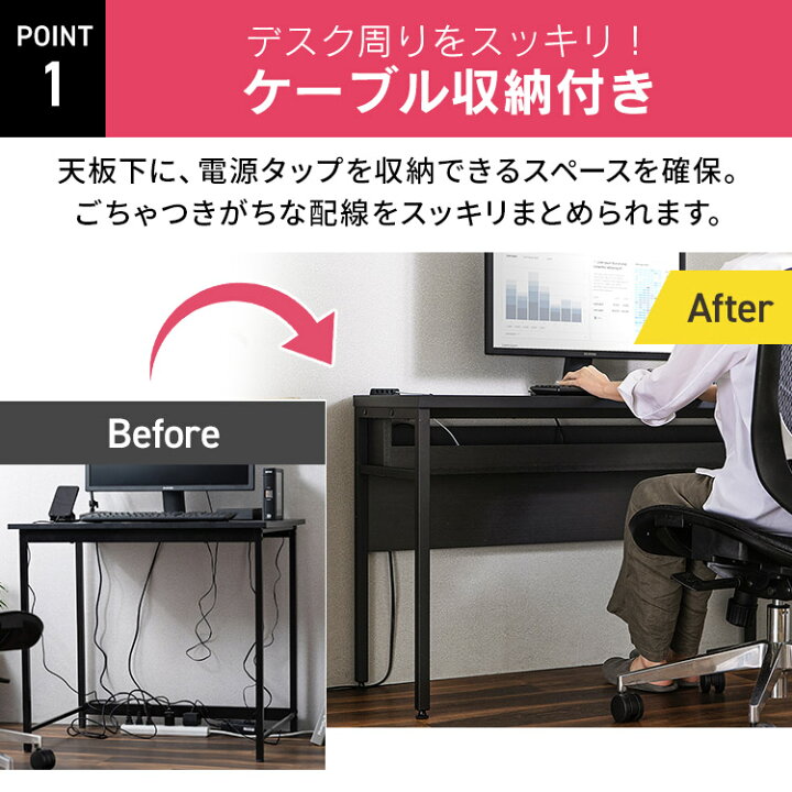 楽天市場】[ｴﾝﾄﾘｰでﾎﾟｲﾝﾄ最大10倍/ｽﾀﾝﾌﾟﾗﾘｰ]【公式】パソコンデスク 
