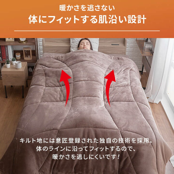 楽天市場】【☆エントリーでP5☆3月29日迄！】掛け布団 シンサレート 