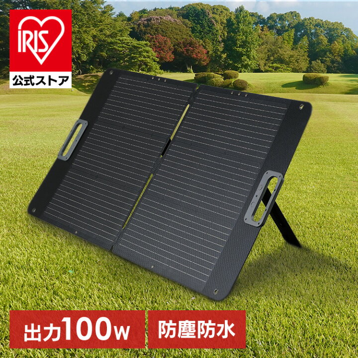 楽天市場】ソーラーパネル ソーラーチャージャー 100W ポータブル電源 