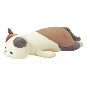 プレミアムねむねむアニマルズ 抱きまくらL 48768-44 抱き枕 抱きまくら クッション ぬいぐるみ 柴犬 白クマ コーイケルフォンディエ パグ 黒しば ペンギン ハスキー ミケネコ シュナウザー カ