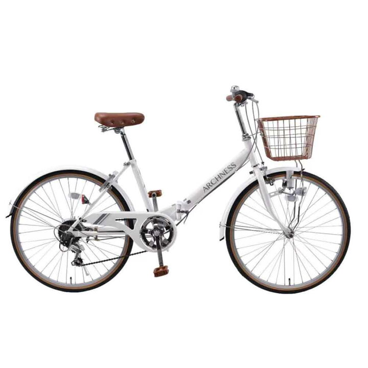 楽天市場】【完成品お届け】シティサイクル 折りたたみ自転車 24インチ 