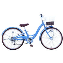 楽天市場】自転車 26インチ 女の子（カラーブルー）の通販
