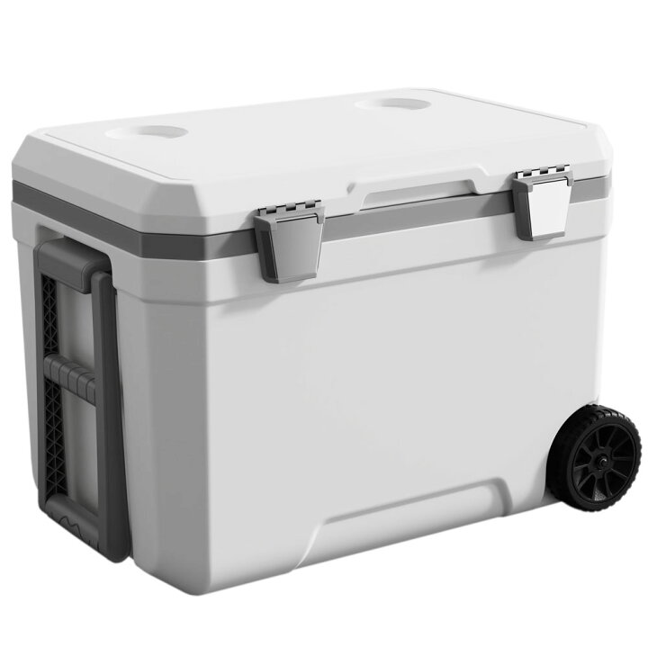 楽天市場】クーラーボックス 大型 釣り クーラーBOX 保冷 溶けにくい ハードクーラーボックス 45L IS-HCB4524時間以上 キャスター付  水抜き栓 座れる 釣り アウトドア レジャー スポーツ 災害時 BBQ スポーツ 海水浴 車中泊 花見 運動会 : アイリスオーヤマ公式 楽天市場店