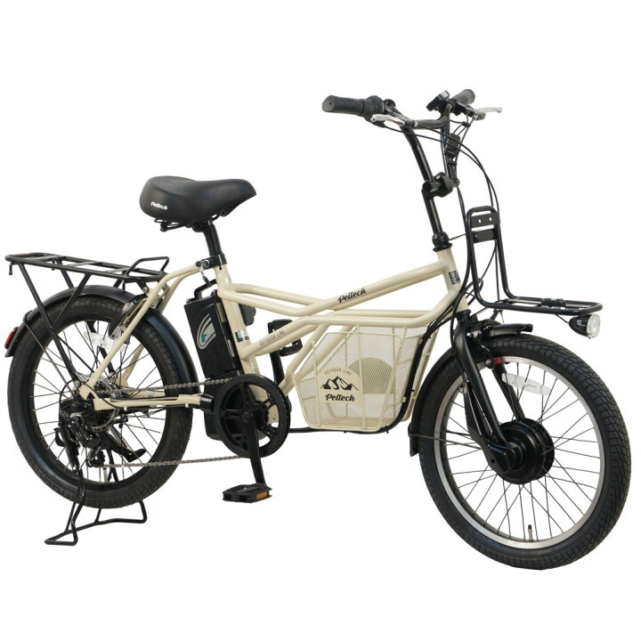 楽天市場】【100%完成納品】電動自転車 ミニベロ E-BIKE PELTECH 