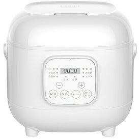 家電 調理 キッチン家電 炊飯器 3合 3合炊飯器 VS-KE23WH炊飯器 3合炊飯器 少人数炊飯器 生活家電 ベルソス VS-KE23WH ホワイト ブラックホワイト