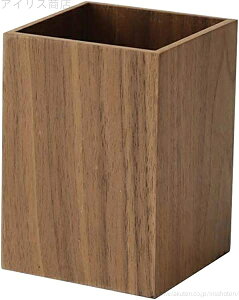 【送料無料】(ダークブラウン) 天然木 カラトリースタンド 箸立て ナチュラル 北欧 卓上収納 ペンスタンド 木製 ペン立て