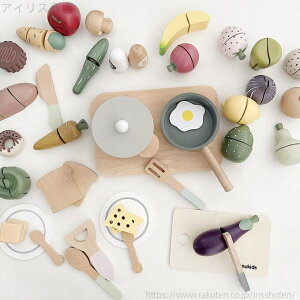 【送料無料】クリスマス 可愛い プレゼント バースデー キッチン おままごとセット ごっこ遊び 木製 おままごと キッチンセット set play