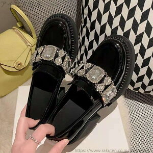 【送料無料】ビジューベルト プラットフォーム ローファー キラキラ 大人可愛い ママコーデ ママファッション 韓国系 オルチャン 人気 トレンド 新作 20代 30代 40代 シューズ 靴 きれいめ か