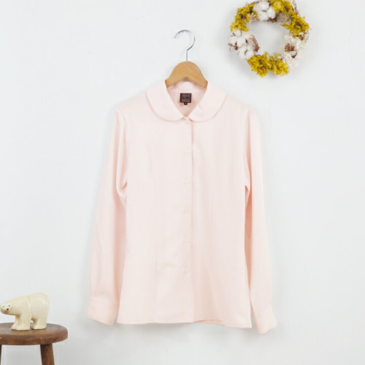 楽天市場 ブラウス 事務服 丸襟 I0060 長袖 カラー ホワイト ピンク 事務服 Ol 事務 制服 企業制服 仕事 オフィス ユニフォーム 事務服 Ol ブラウス シャツ レディース オフィス 冬 かわいく働こiro Iro