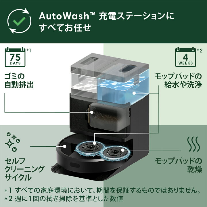 楽天市場】【公式】 Roomba Plus 405 Combo + AutoWash ルンバ 