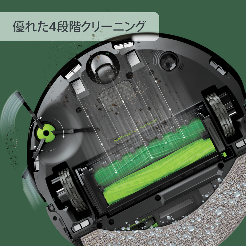 楽天市場】【P10倍】 ルンバ コンボ j7+ アイロボット 公式 ロボット