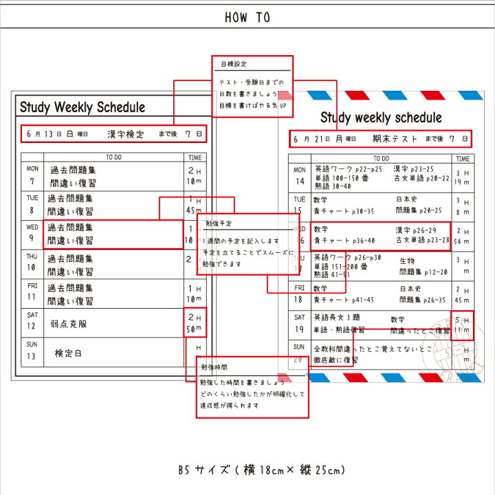 楽天市場 送料無料 ホワイト ボード ステッカー B5サイズ 受験 資格 合格 勉強 計画的 前向き 視覚 時間 効率 大切 ウォールステッカー 黒ずみなく キレイに消せる コクヨ 書きやすい マーカー 1本付属 本気で勉強しているあなたに絶対おすすめ 目標達成のお供にして