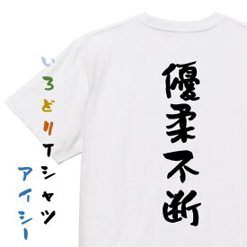 【長袖・ドライ有】一言系Tシャツ【優柔不断】おもしろTシャツ ネタTシャツ 文字Tシャツ ギフト プレゼント 贈り物 メッセージ 名言 団体 ウケ狙い 誕生日 記念日 職場 飲み会 推し活 出し物 発表会 学生