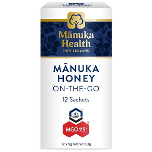 Manuka Health マヌカハニー MGO115 スナップパック 5g×12