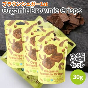 �u���E���V���K�[1ST Organic Brownie Crisps 30g 2�܃Z�b�g �I�[�K�j�b�N�u���E�j�[�N���X�v �L�@�R�R�i�b�c�J�J�I�`�b�v�X �u���E�j�[�N���X�v �L�@ �I�[�K�j�b�N �u���E�j�[ �N���X�v �i�`������