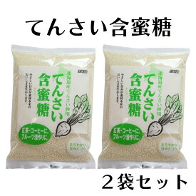 てんさい糖 ムソー 北海道産 てんさい含蜜糖 500g 2袋セット 甜菜糖 テンサイ糖 ブラウンシュガー 砂糖 シュガー