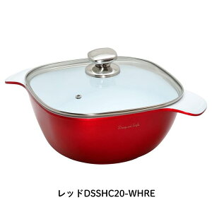 D��S KEVNHAUN �V���C�j�[�X�N�E�F�A�L���Z���[�� �t���C�p�� 20cm DSSHC20-WHRE KVSHC20-WHTL PFOA�s�g�p IH�Ή� �K�X�� ���S �Z���~�b�N�R�[�e�B���O