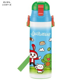 ★店内全品対象エントリーで＋P5倍 【売り切れ御免】スケーター 水筒 キッズ 直飲み 580ml SDC6N 子供 おしゃれ ステンレス ワンタッチ ボトル 保冷専用 マグ ランチグッズ
