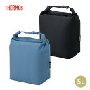 ★店内全品対象エントリーで＋P5倍 サーモス 保冷ロールトップバッグ 5L RFK-005 保冷 エコバッグ 折りたたみ コンパクト お弁当 ランチバッグ お買い物バッグ 買い物袋 通勤 通学 サブバッグ スポーツ アウトドア 熱中症対策