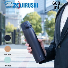 ★店内全品対象エントリーで＋P5倍 象印 水筒 シームレスせん マグボトル 魔法瓶 保温 保冷 ワンタッチ 大容量 大きめマグ スポーツドリンク対応 600ml SM-VA60