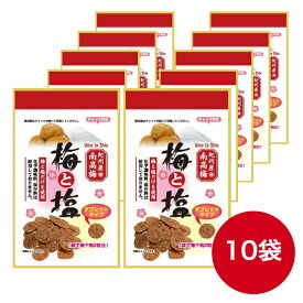 【スーパーSALE限定 ポイント2倍】マルヤマ食品 梅と塩 7g×10袋