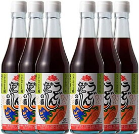 旭食品 うどんだしの素 360ml×6本セット