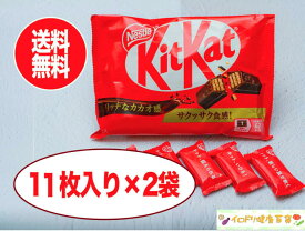 【1000円ポッキリ】ネスレ キットカット 11枚入り×2袋　ポイント消化　商品券使用　ばら撒き　バレンタイン　クリスマス