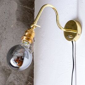 店内全品対象エントリー＋P5倍★照明 ライト 1灯 ウォールライト ブラケットライト ブラケット 壁 壁付け 壁直付け コンセント 露出ボックス LED 対応 おしゃれ 照明器具 無骨 照明器具 インテリア インダストリアル カフェ 寝室 モダン 玄関 廊下 電気 間接照明