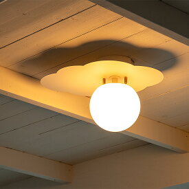 1灯 シーリングライト BURMESE（バーミーズ） / シーリングランプ / おしゃれ led 対応 照明 照明器具 天井照明 シーリングランプ リビング ダイニング 子供部屋 寝室 玄関 トイレ レストランカフェ 北欧 シンプル モダン レトロ インテリア ヴィンテージ クラウド 雲 ライト