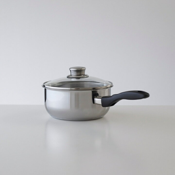 楽天市場】MEYER マイヤー 18CM ガラス蓋付き 片手鍋 IH対応 ME2-S18 