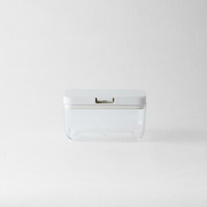 マーナ 保存容器 ワイドショート 700ml K762 プラスチック 四角 重ねて収納 透明 おしゃれ 角型 蓋つき ショートパスタ だしパック パン粉 かつお節