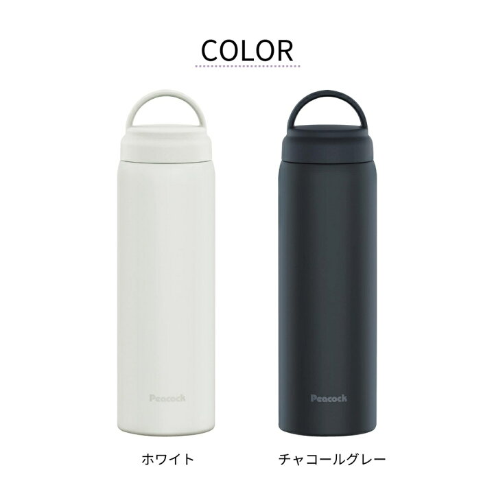 楽天市場】ピーコック 水筒 スクリュー マグボトル AKZ-60 600ml 真空 