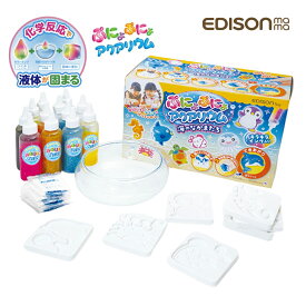 店内全品対象エントリー＋P5倍★エジソン ぷにょぷにょアクアリウム 海のなかまたち KJT120421 知育玩具 手作り 水槽 キット おもちゃ 遊び 自由研究 夏休み工作