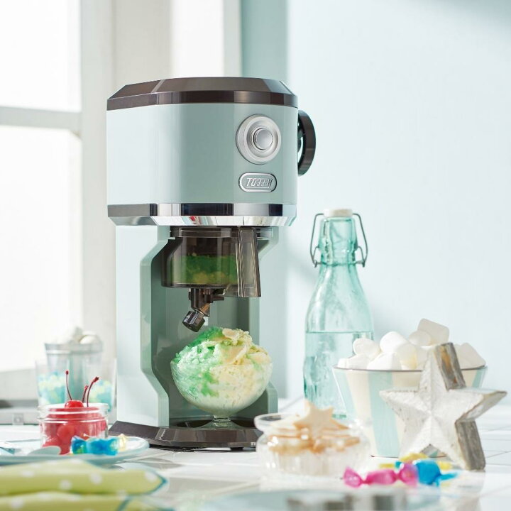 楽天市場 ポイント10倍 あす楽 Toffy トフィー 電動ふわふわかき氷器 K Is9 Pa かき氷機 電動 ふわふわ 人気 かわいい おしゃれ 調理器具 調理家電 キッチン家電 一人暮らし プレゼント 贈り物 レトロ 彩り空間
