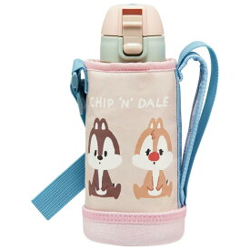 スケーター 水筒 カバー付ダイレクトステンレスボトル 直飲み 600ml 保冷専用 KSTCH6 カバー 付き ショルダー 子供 水筒カバー 肩掛け 男の子 女の子 キッズ ケース ワンタッチオープン