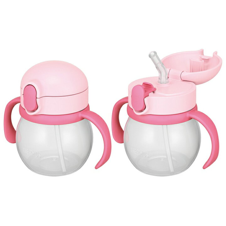 楽天市場 あす楽 サーモス 水筒 マグ 子供 人気 おしゃれ 250ml ベビーストローマグ Npd 250 Lp ライトピンク 運動会 彩り空間