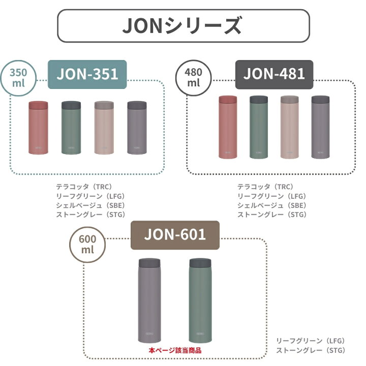 楽天市場】サーモス 真空断熱ケータイマグ JON-601 水筒 600ml マグ 