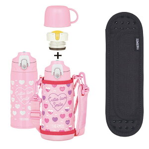 �T�[���X �J�o�[�t�� ���� �V�����_�[�p�b�h 2�_�Z�b�g 0.6L 0.8L 1L 1���b�g�� �L�b�Y �q�� 2way �X�|�[�c�h�����N�Ή� ������ �R�b�v�t�� �X�e�����X ���� �ۗ� �ۉ� �}�O ������� FJJ-601WF FJJ-801W