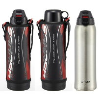 楽天市場 あす楽 タイガー 水筒 マグ 子供 おしゃれ 2way スポーツドリンク対応 1l 1リットル 直飲み コップ付き コップ付き ステンレスボトル キッズ 保冷 保温 Mbo H100 K スポーツ 運動会 彩り空間