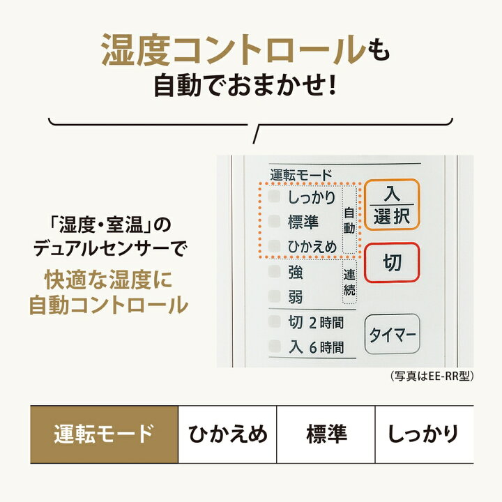 楽天市場】象印 加湿器 2023 スチーム式 3.0L 8畳～13畳 タイマー お 