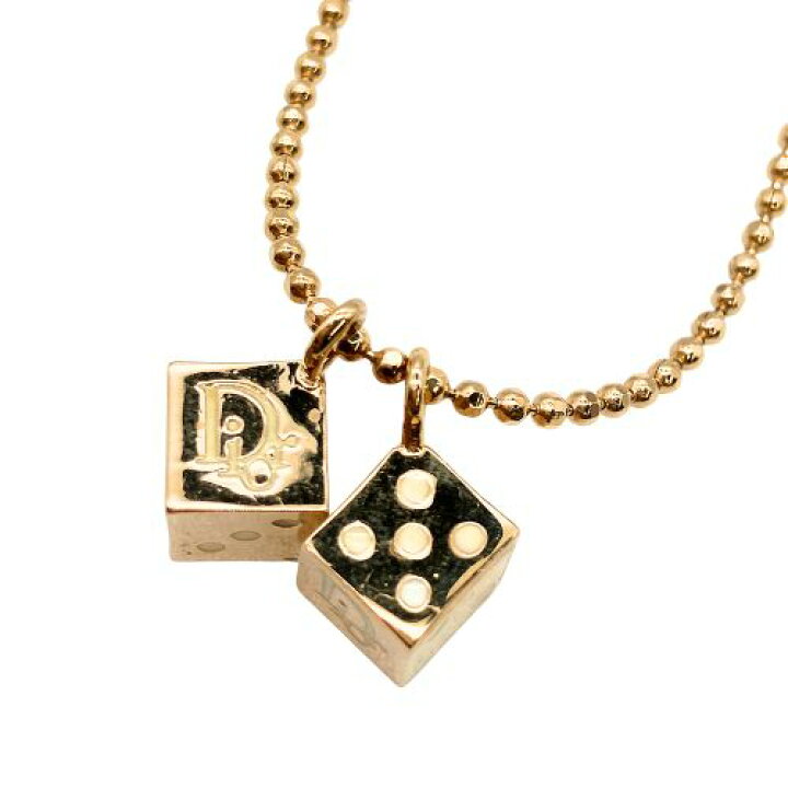 楽天市場】【中古】Christian Dior クリスチャンディオール ネックレス 