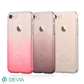 iPhone 8plus / 7plus DEVIA 超極薄 厚み0.6mm ハードケース グラデーション iPhoneケース アイフォン カバー