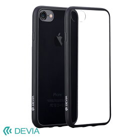 iPhone 8plus 7plus 用 DEVIA 保護性 バンパー ハードカバー シンプル 大人らしい ビジネス 男性向け アイフォン ハイブリットケース iPhoneケース カバー