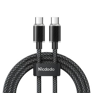 Mcdodo [dP[u }[d PD 100W Type-C to Type-C f[^ʐM Iׂ J[ iPhone 15 pro AhCh Transparent Data Cable