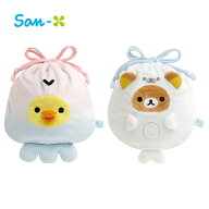 サンエックス リラックマ うみリラきぶん ぬいぐるみ巾着 メール便対応 巾着袋 小さい 大人 子供 巾着ポ…