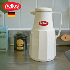 HELIOS BASIC ベーシック 4006657064347 ドイツ製 卓上 ガラス製魔法瓶 1L 1リットル 水筒 マグ 保温 ポット キッチン用品 北欧 シンプル かわいい おしゃれ ヘリオス